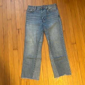 Free People— We The Free Mid-Rise Cropped Wide Leg